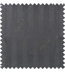 Black color solid vertical bold straight stripes texture surface with thick background polyester main curtain